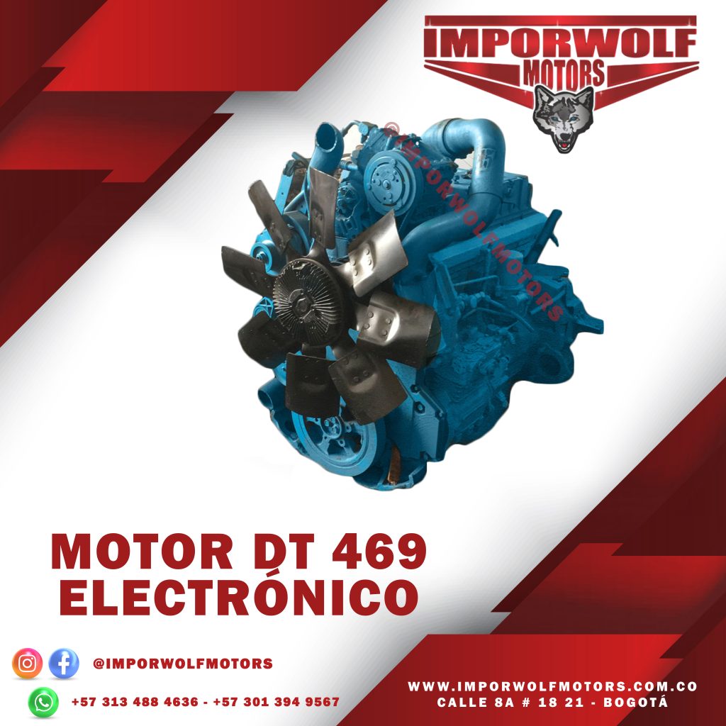 Motor  international DT 469