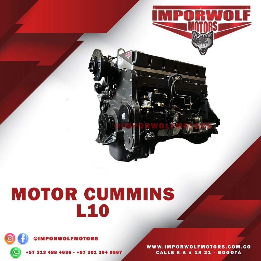 Motor cummins L10 original americano nuevo usado importado de segunda homologado