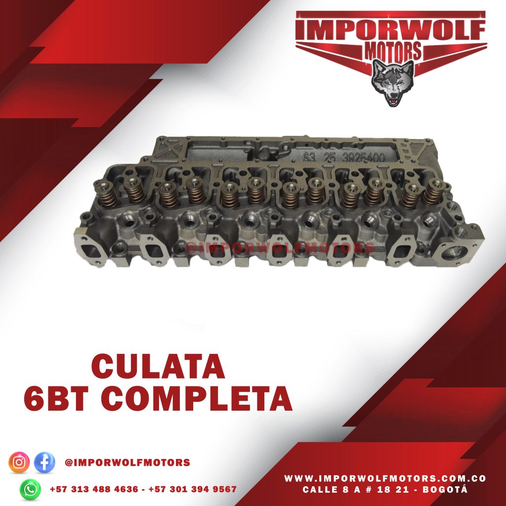 CULATA CUMMINS 6BT COMPLETA H